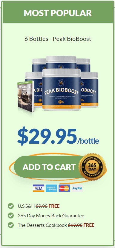 Peak BioBoost Pricing 3